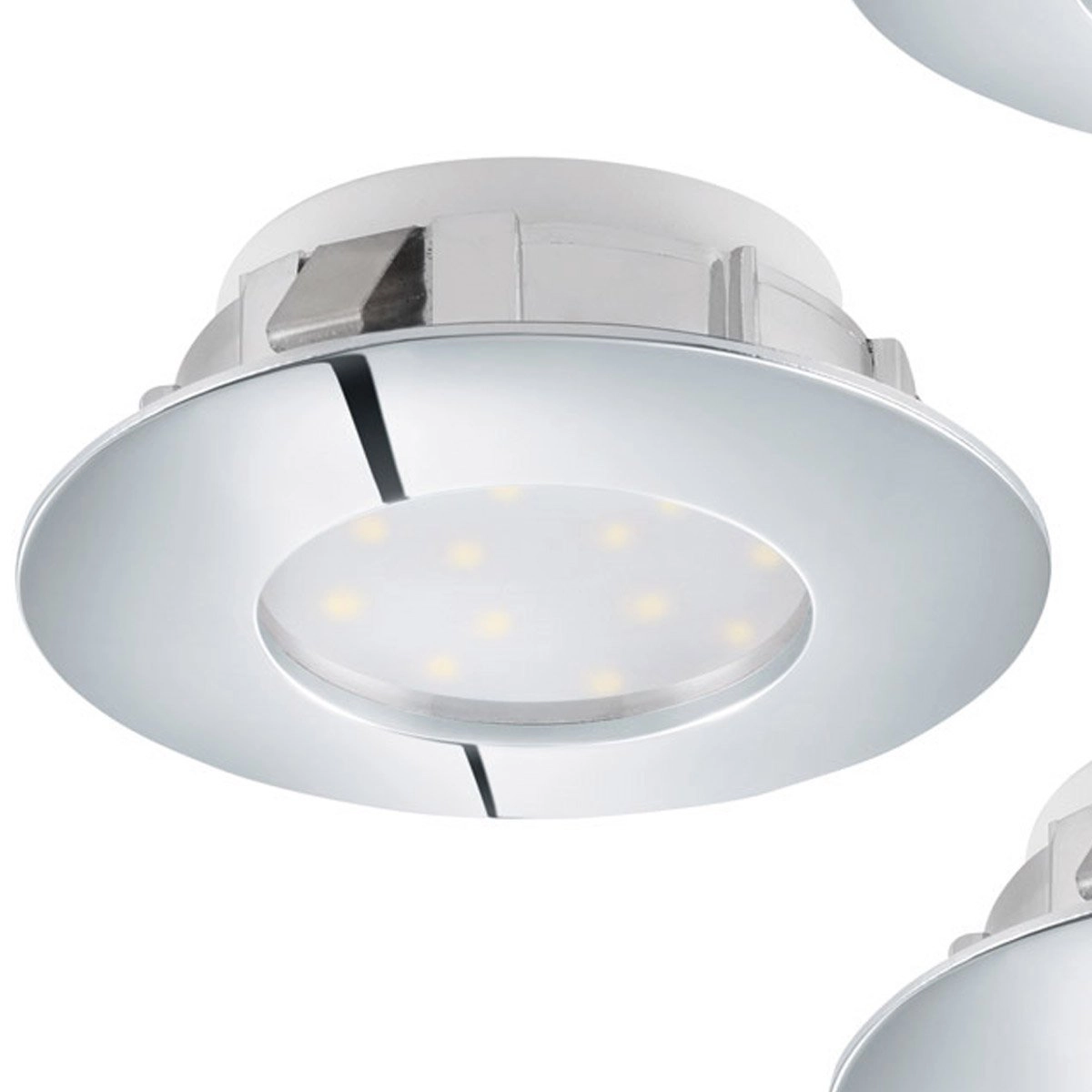Spot LED Pineda (3) 3x6w - 3000K - 7,8cm dimmable chrome Eglo 9002759958152