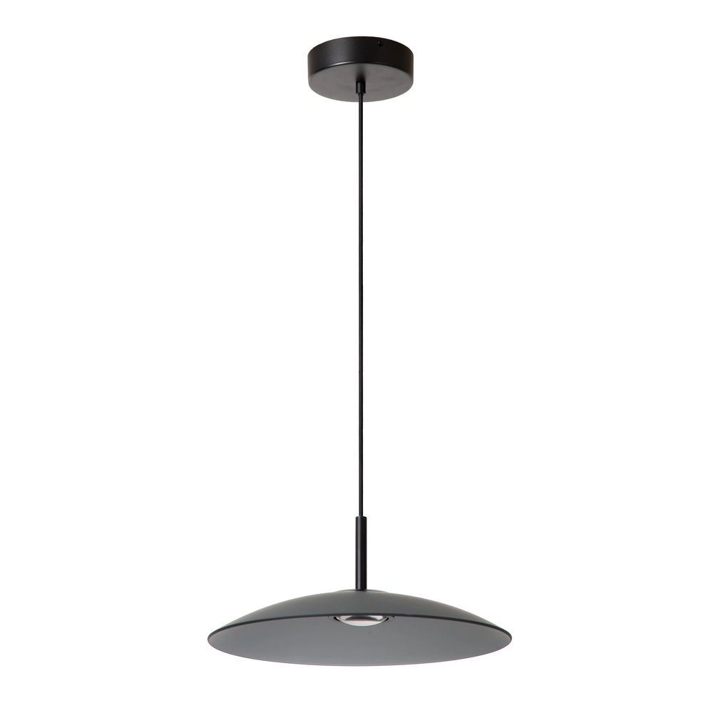 Lampe suspendue élégante Menga Ø verre fumé de 40 cm Premium by Lucide 5411212251206