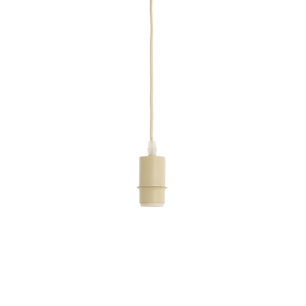 Pendule Cupa Lampe suspendue brun sable