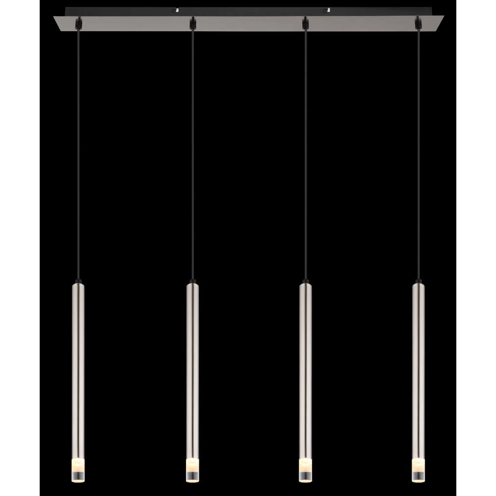 Suspension design Ryan Nickel 4 lumières Globo 9007371487042