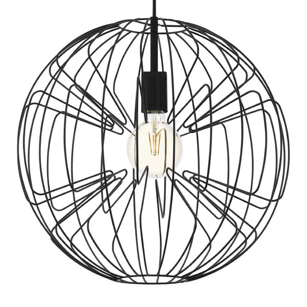 Suspension Okinzuri 1 noir Eglo 9002759322526