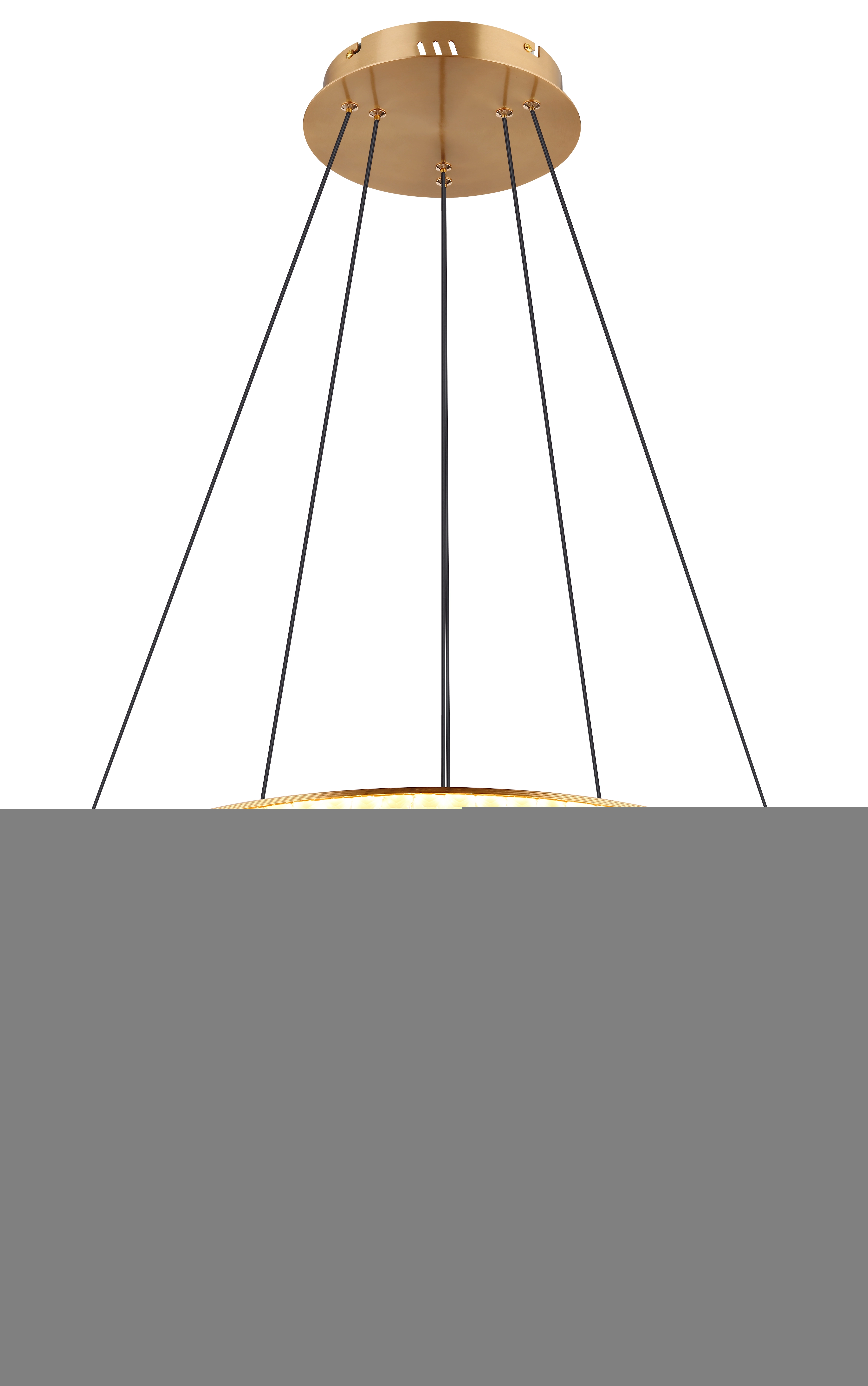 Lampe suspendue Blondie or Ø 60cm Globo 9007371446469