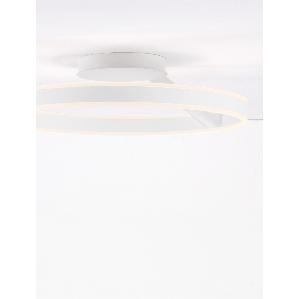 Plafonnier Bianco blanc Ø 60cm Lyora 5212017473844