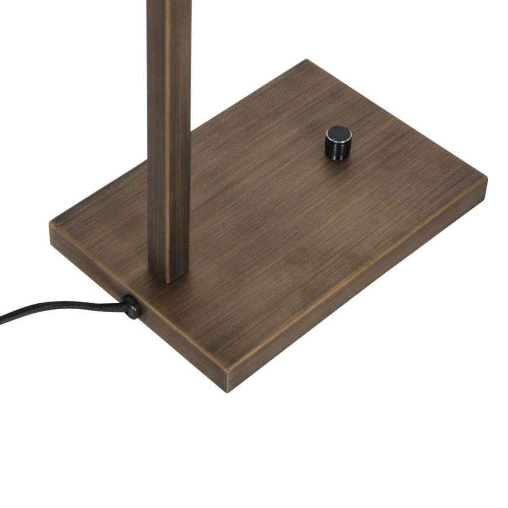 Lampe de table Stang avec capuche noire Steinhauer 8712746189759