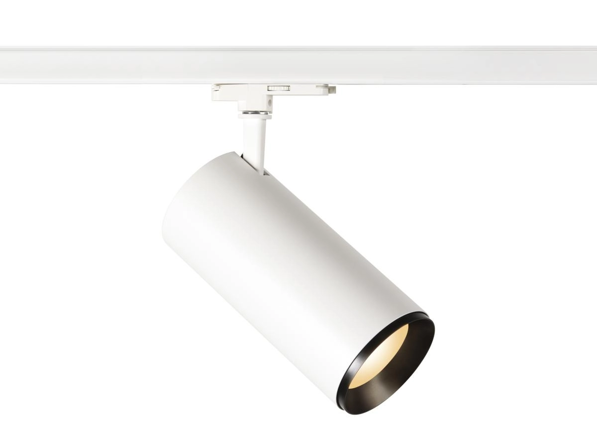 Railspot 3-phasé Numinos XL Dali blanc/noir 3000K - 60 deg