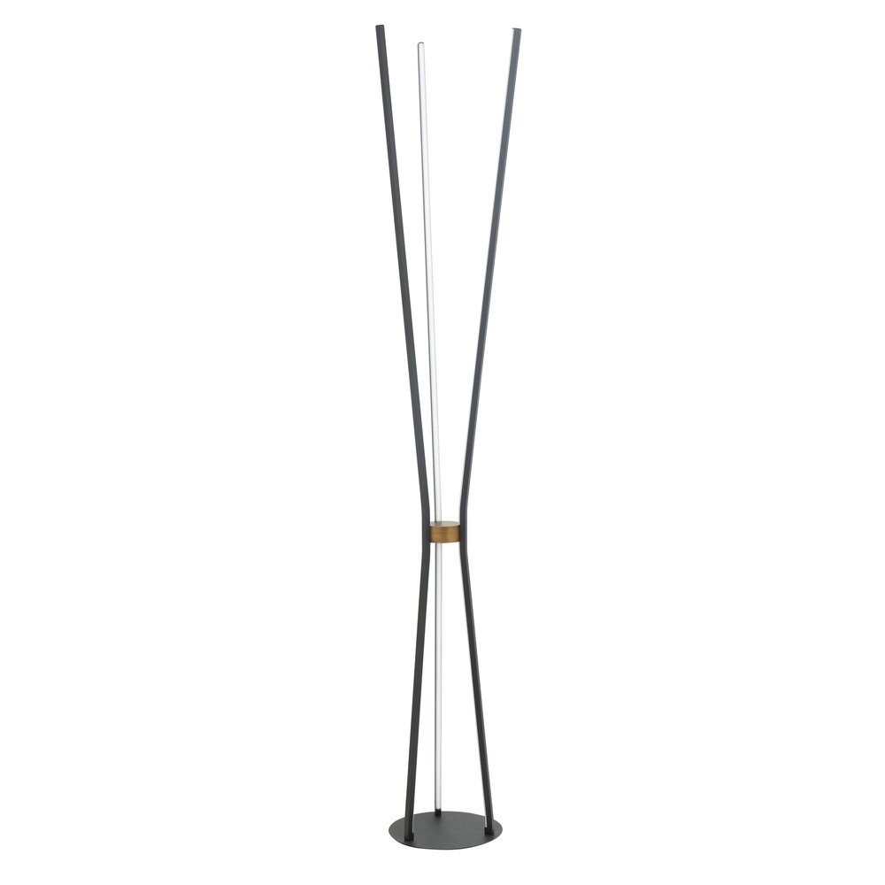 Lampadaire Forli noir 165cm Lampadaire Forli noir 165cm