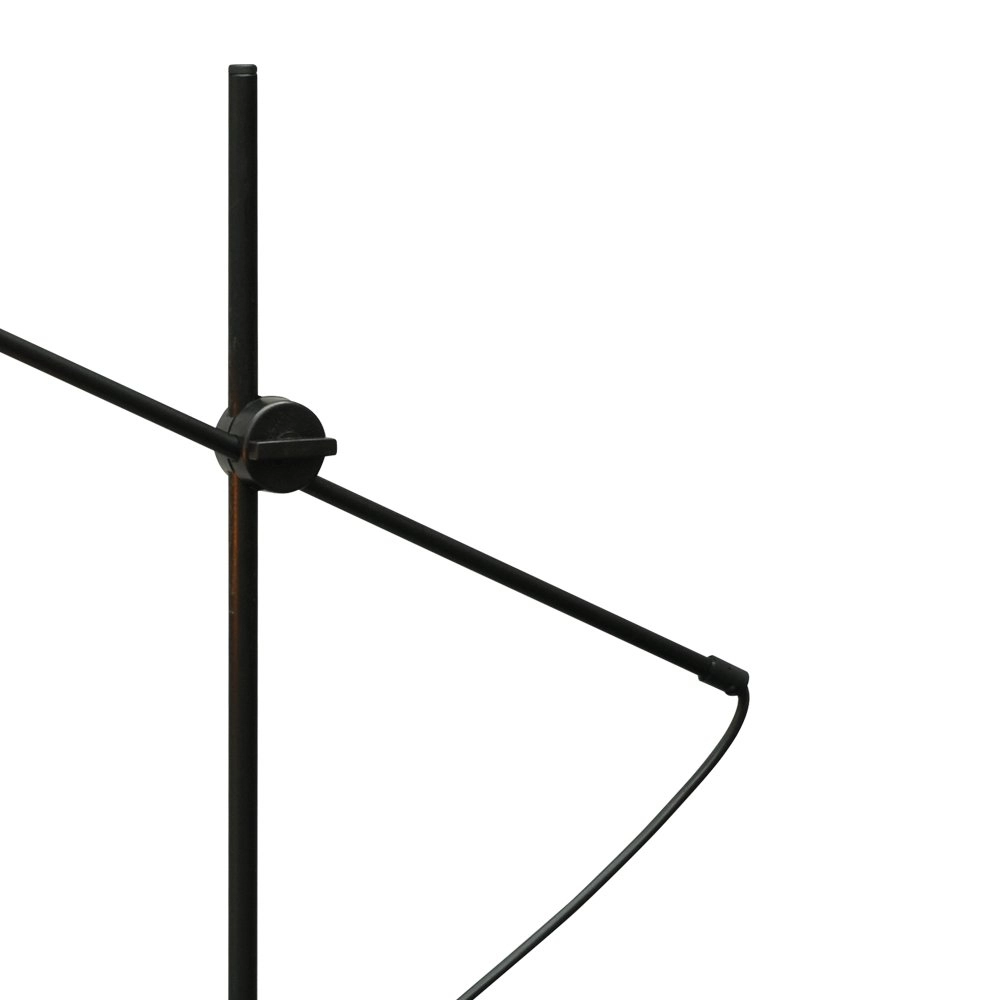 Lampe de table noire avec de l'or Bounty avec du verre Masterlight 8718121246819