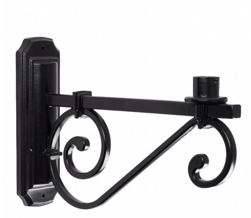 Support mural nostalgique Vaals noir