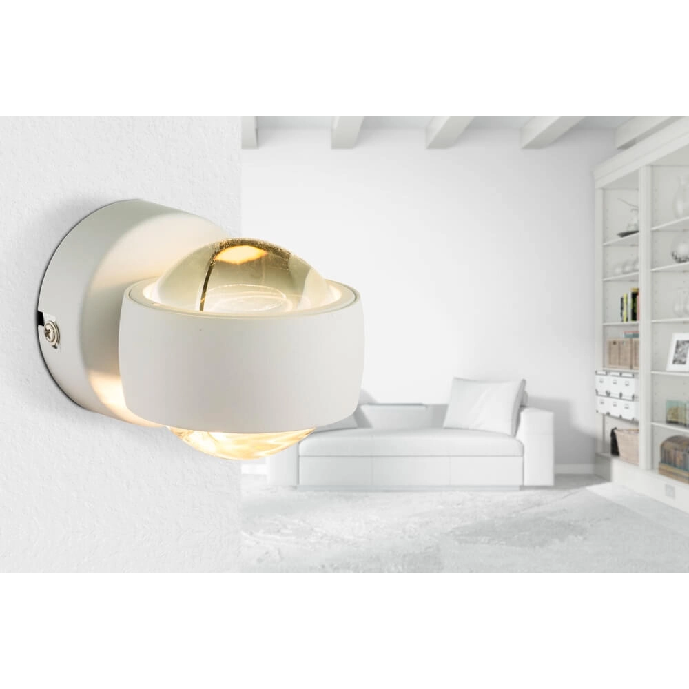 Applique murale blanche Randi concevoir Globo 9007371340699