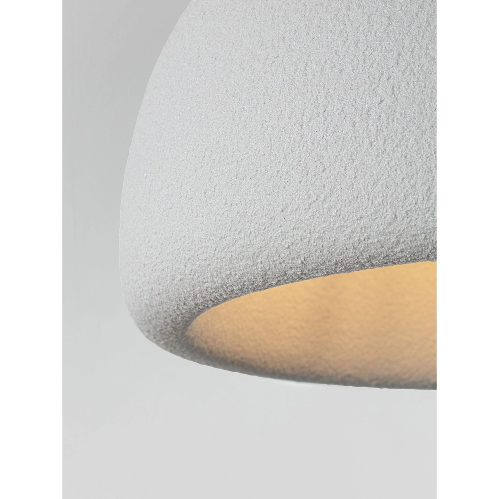 Lampe pendante moderne Davo gris Ø 43cm Lyora 5212017495662
