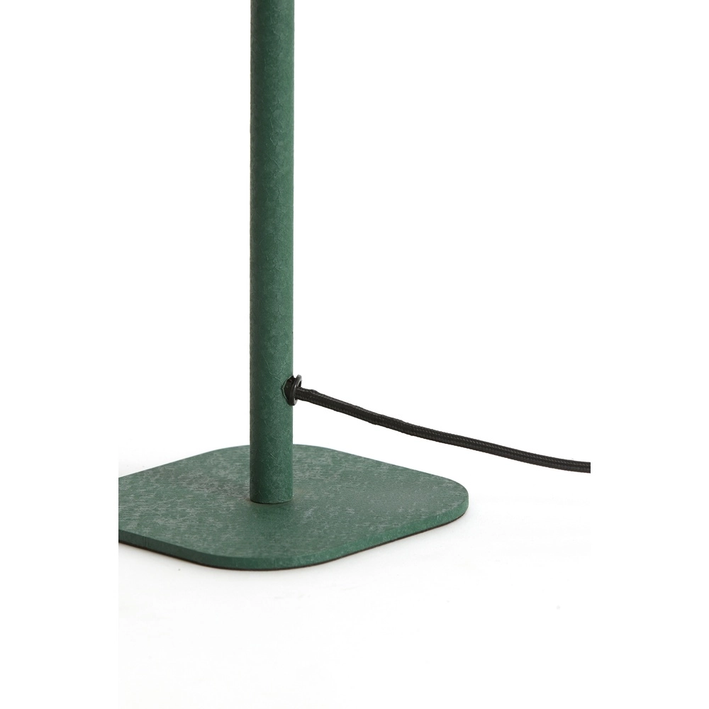 Lampe de chevet Elenie 13x13cm - vert foncé mat Light & Living 8717807818678