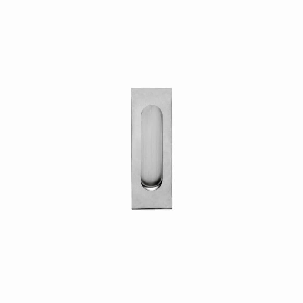 Poignée de porte coulissante droite Alvro 17x5cm acier inoxydable