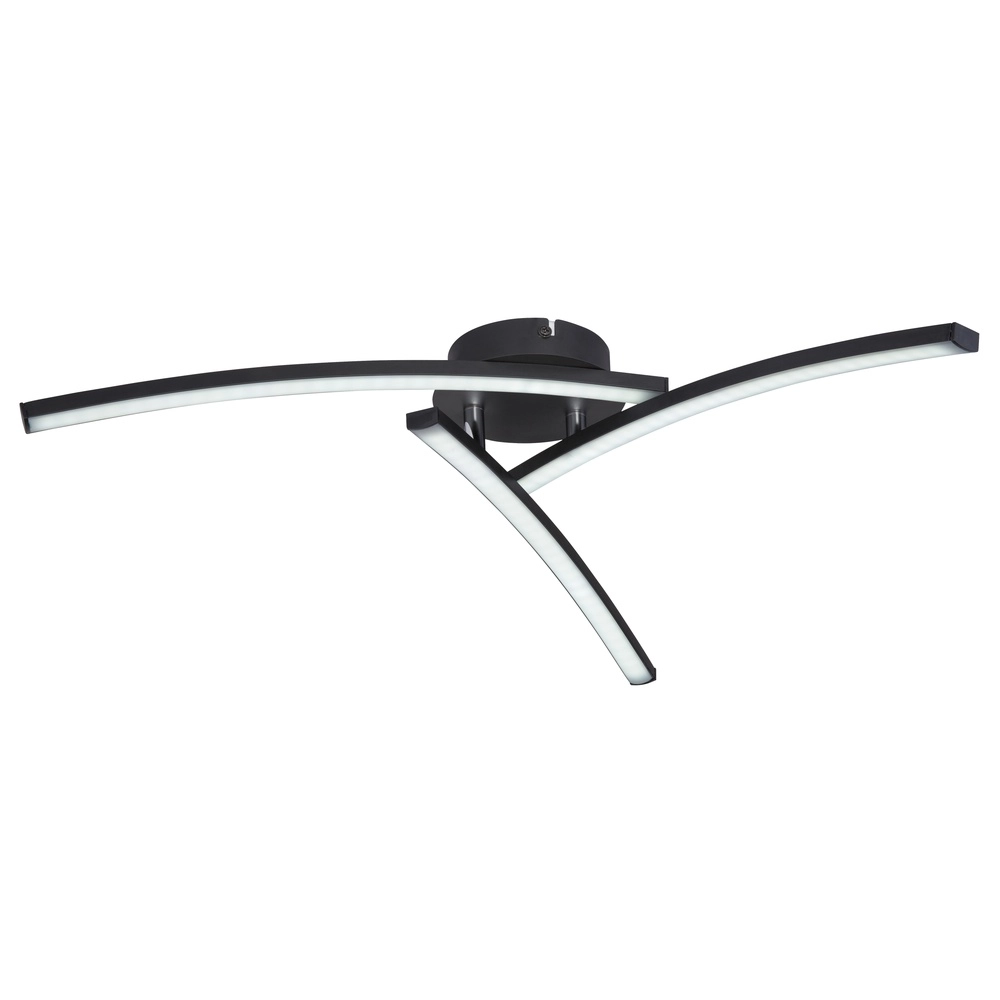 Lampe de plafond à design Tansy I Noir Globo 9007371401604
