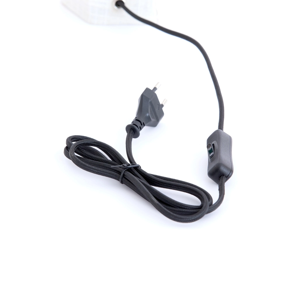 Lampe de table Musaby Forme organique - lin blanc Light & Living 8717807784232