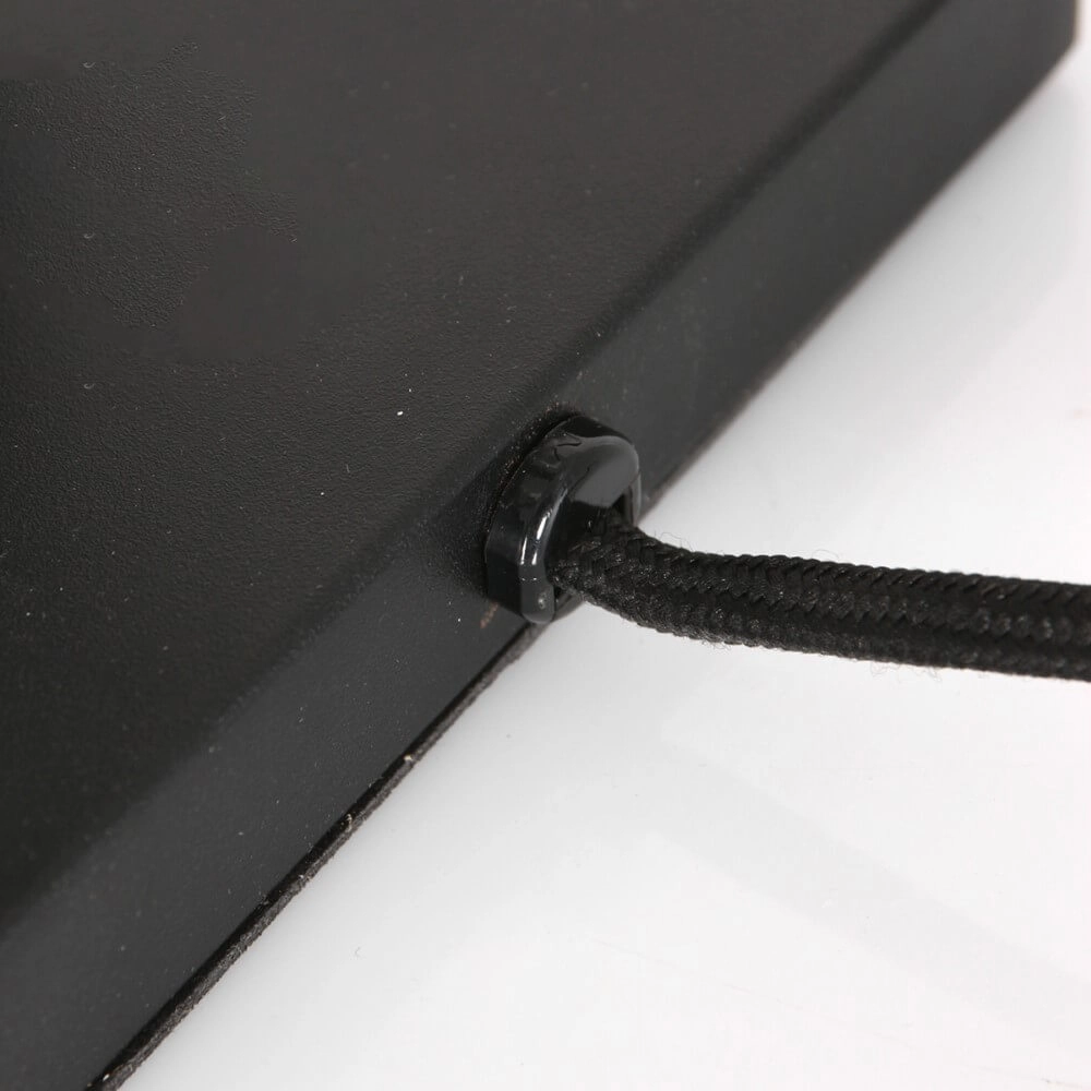 Lampe de table Stanger noir avec velours doré Steinhauer 8712746146349
