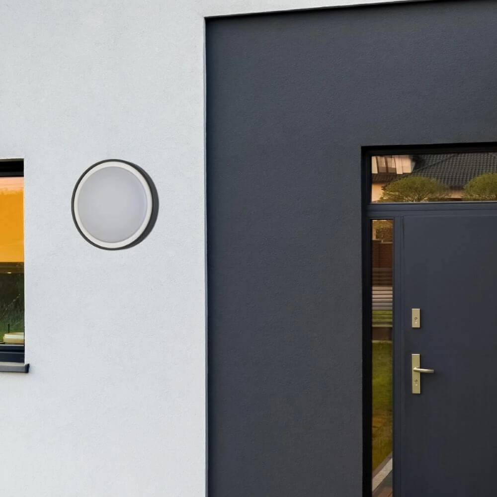 Plafonnier Kyoto S gris Lyora