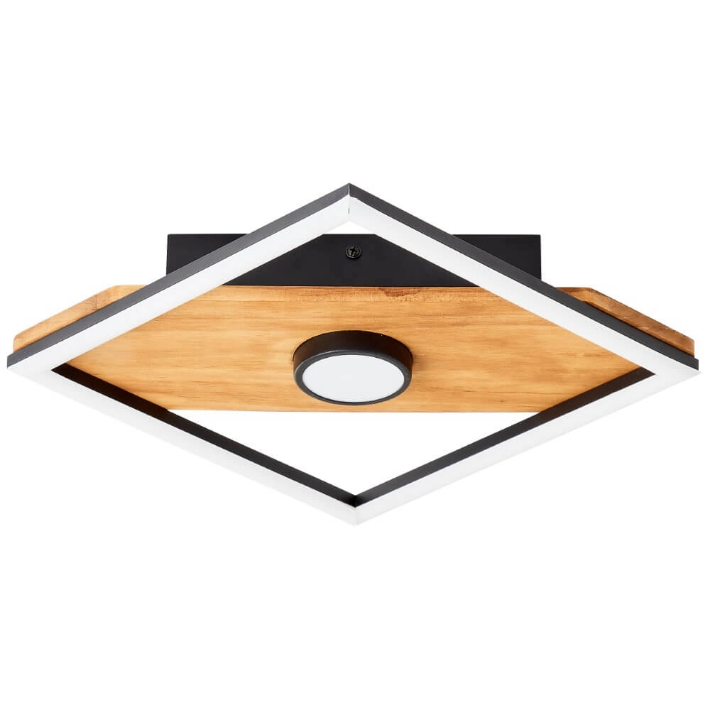 Plafonnier LED en bois Woodbridge S Brilliant 4004353409691
