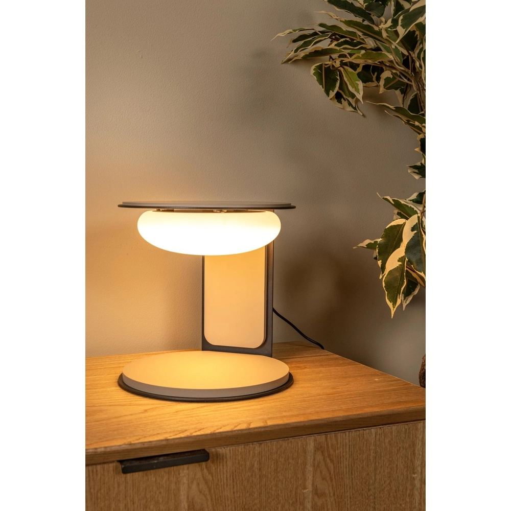 Lampe de table de conception Alinda Ø 20 cm taupe Lucide 5411212771612