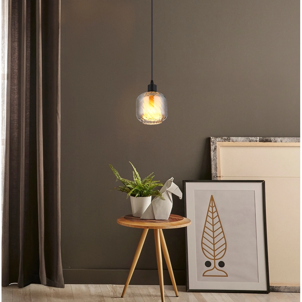 Lampe pendante de conception Xia Noir Globo 9007371515141