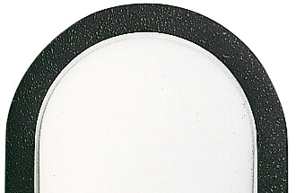 Abri d'éclairage extérieur Ovalla 28cm-noir Albert 4007235660371