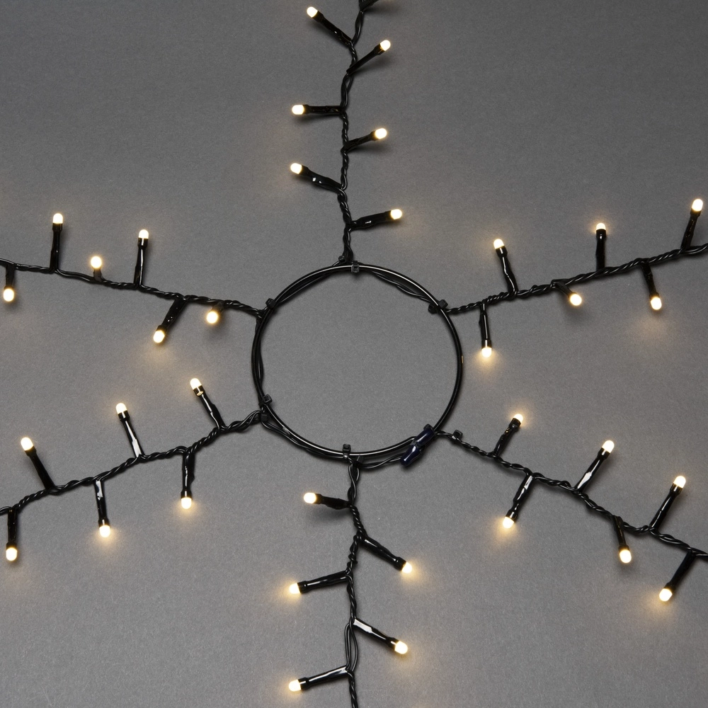 Kit d’éclairage 240cm - 6x 110 led - 2700K frosted pour sapin de Noël KonstSmide 7318306650137