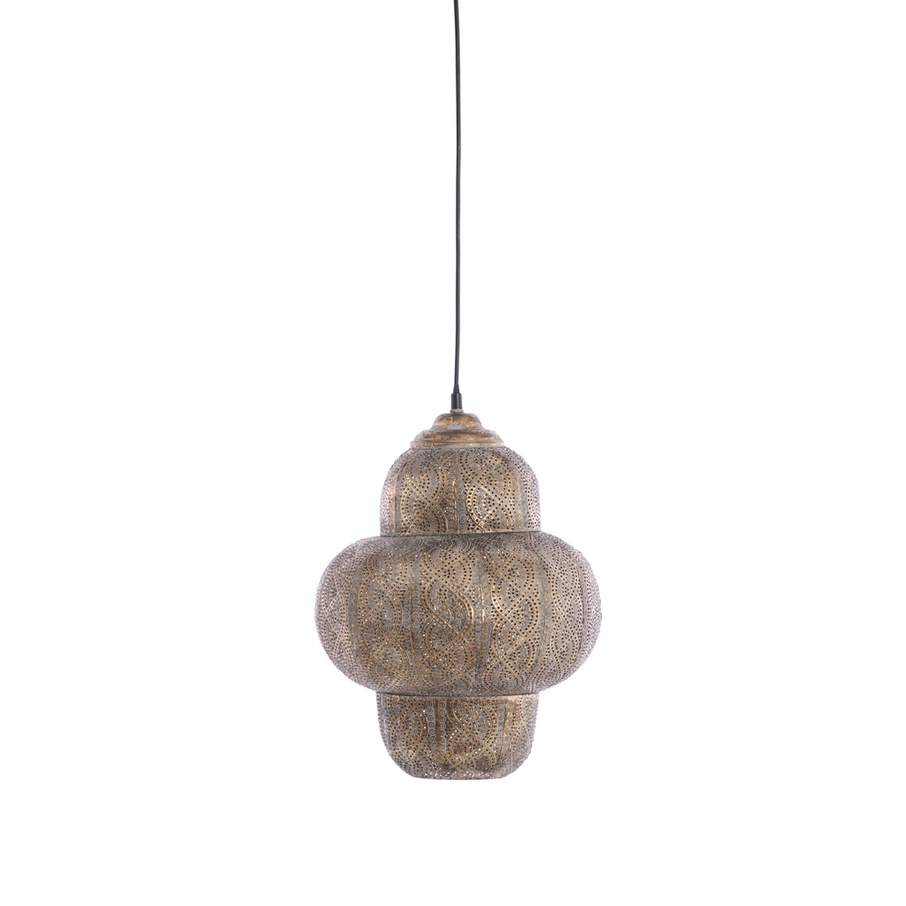 Lampe pendante Tiffany Ryota brun Ø 30,5 cm Light & Living 8717807831394