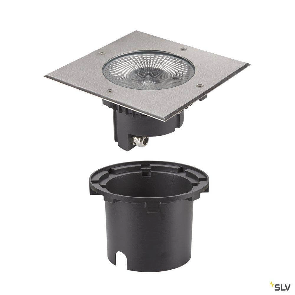 Spot de sol LED lumineux Rocci carré SLV 4024163262088