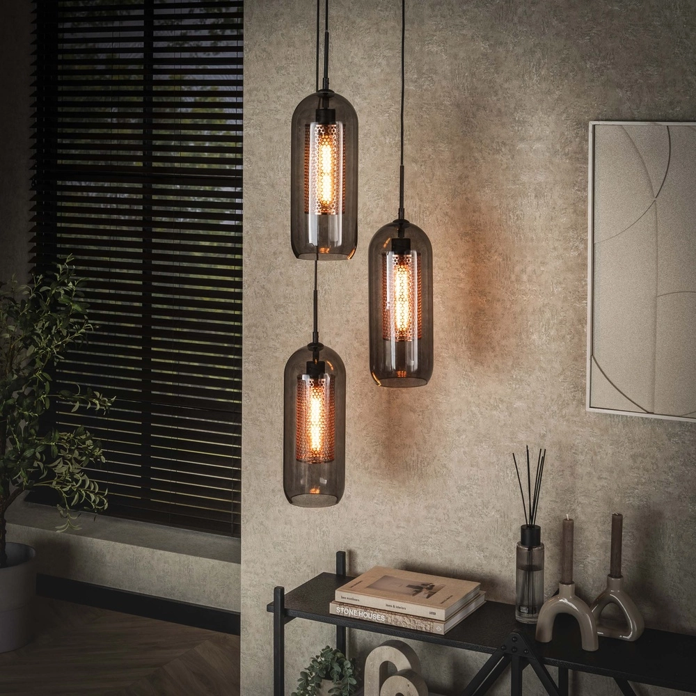 Lampe pendante de table basse Smoke Ø 35 cm
