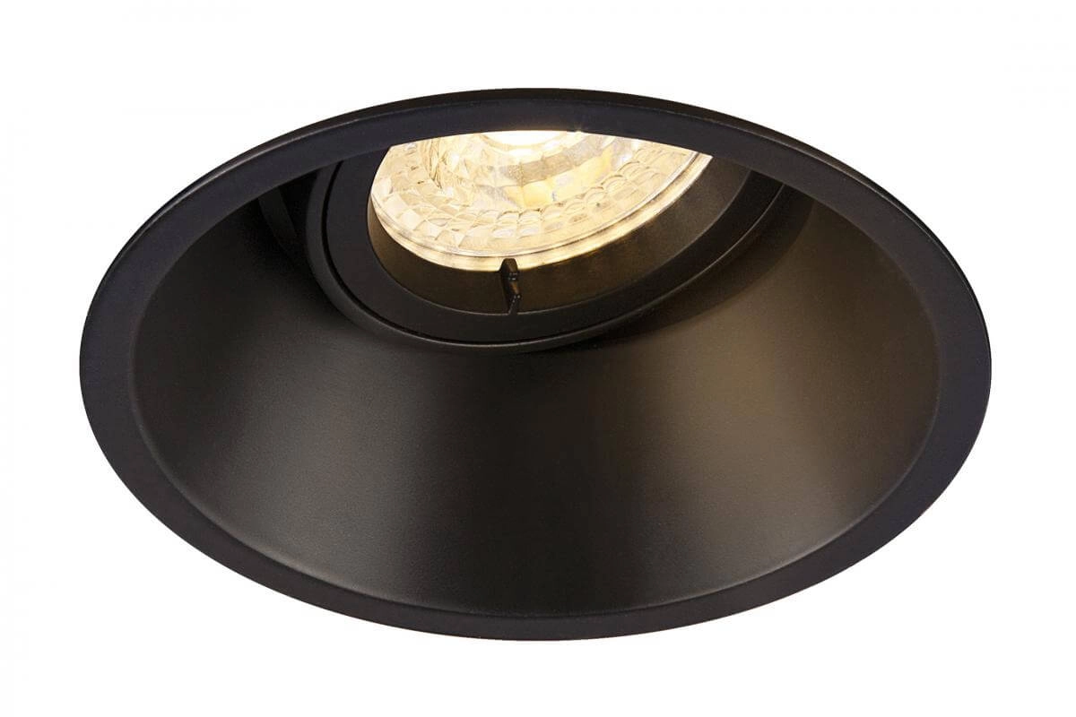 Spot encastré Horn noir 10.5cm