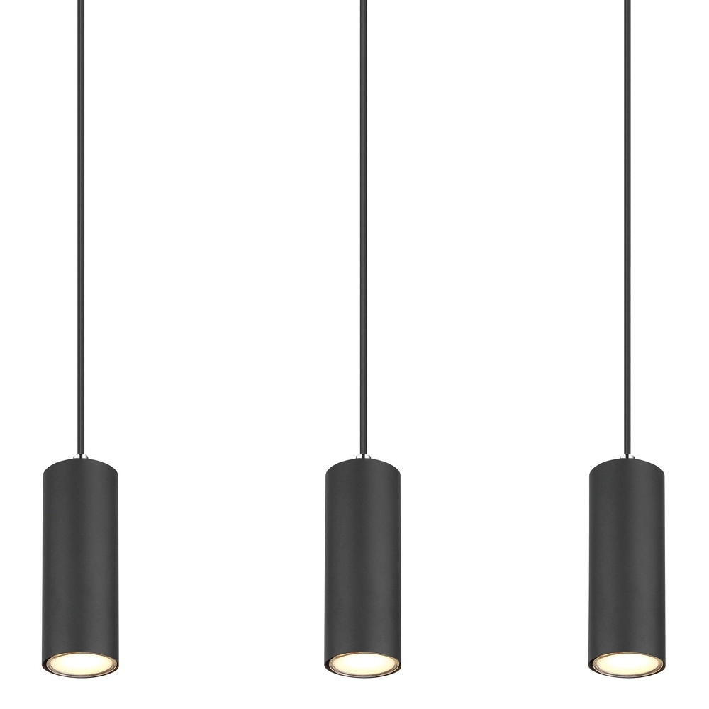 Lampe suspendue Robby Noir à 6 lumières Globo 9007371436583