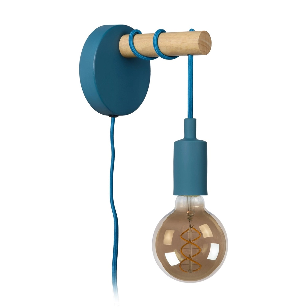 Lampe murale Pola bleu