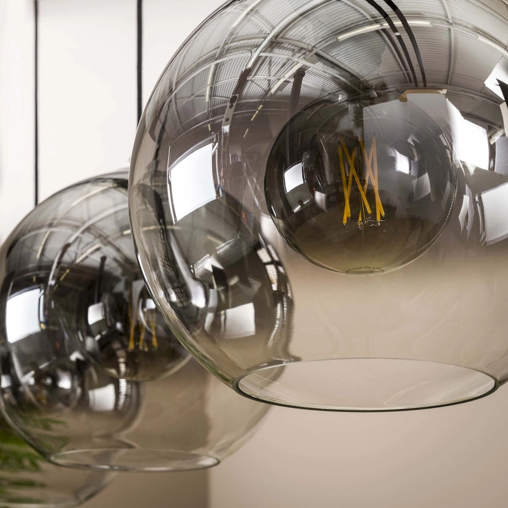 Suspension de 3L Bubble avec du verre argenté qui s’estompe. Lyora 8716803511217