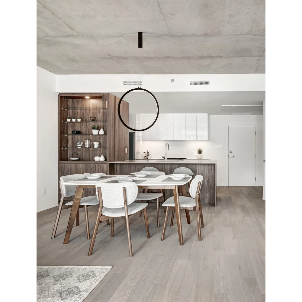 Suspension ronde Change Ø 60cm noir Suspension ronde Change Ø 60cm noir
