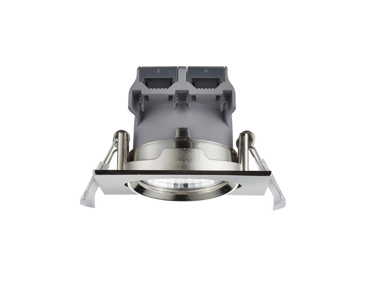 Spot encastré LED Pamir Square 5,5w - 3000K - 8,5cm gris métal Trio 4017807376647