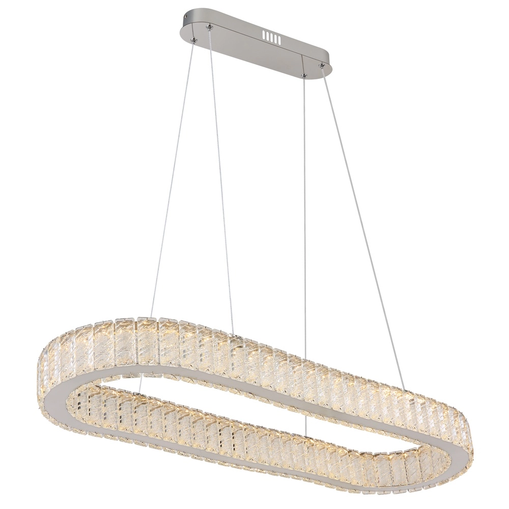 Lampe suspendue ovale Mucky Chrome Globo 9007371445998