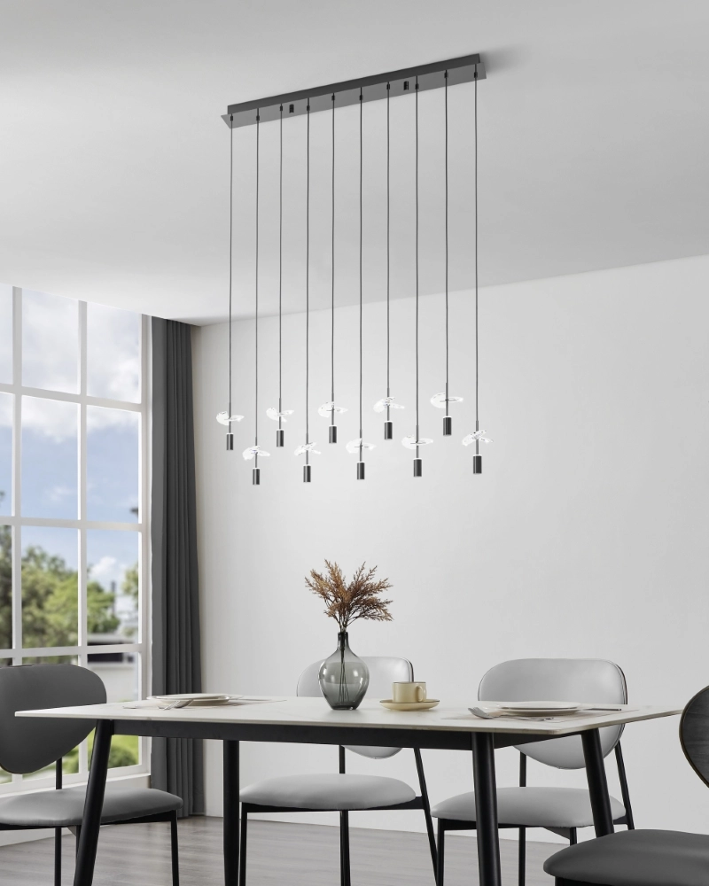 Pendant lamp design Comareira grey 3-step CCT Stars of Light 9008606360130