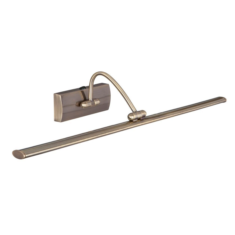 Lampe photo Picture 64cm bronze antique