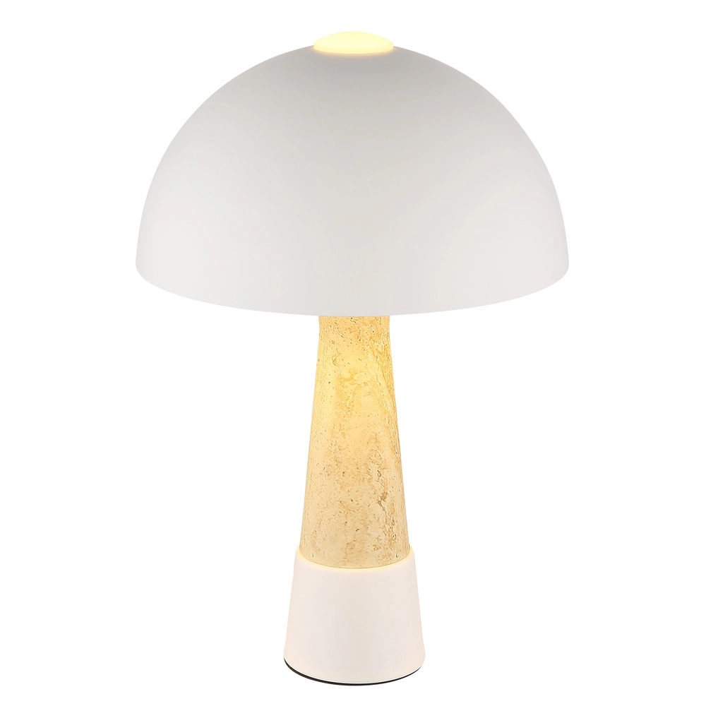 Lampe de table unique Paulin brun sable