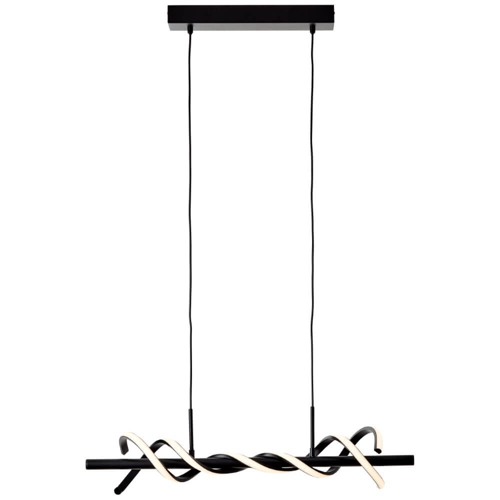 Lampe à suspension design noire Amalie S Lampe à suspension design noire Amalie S