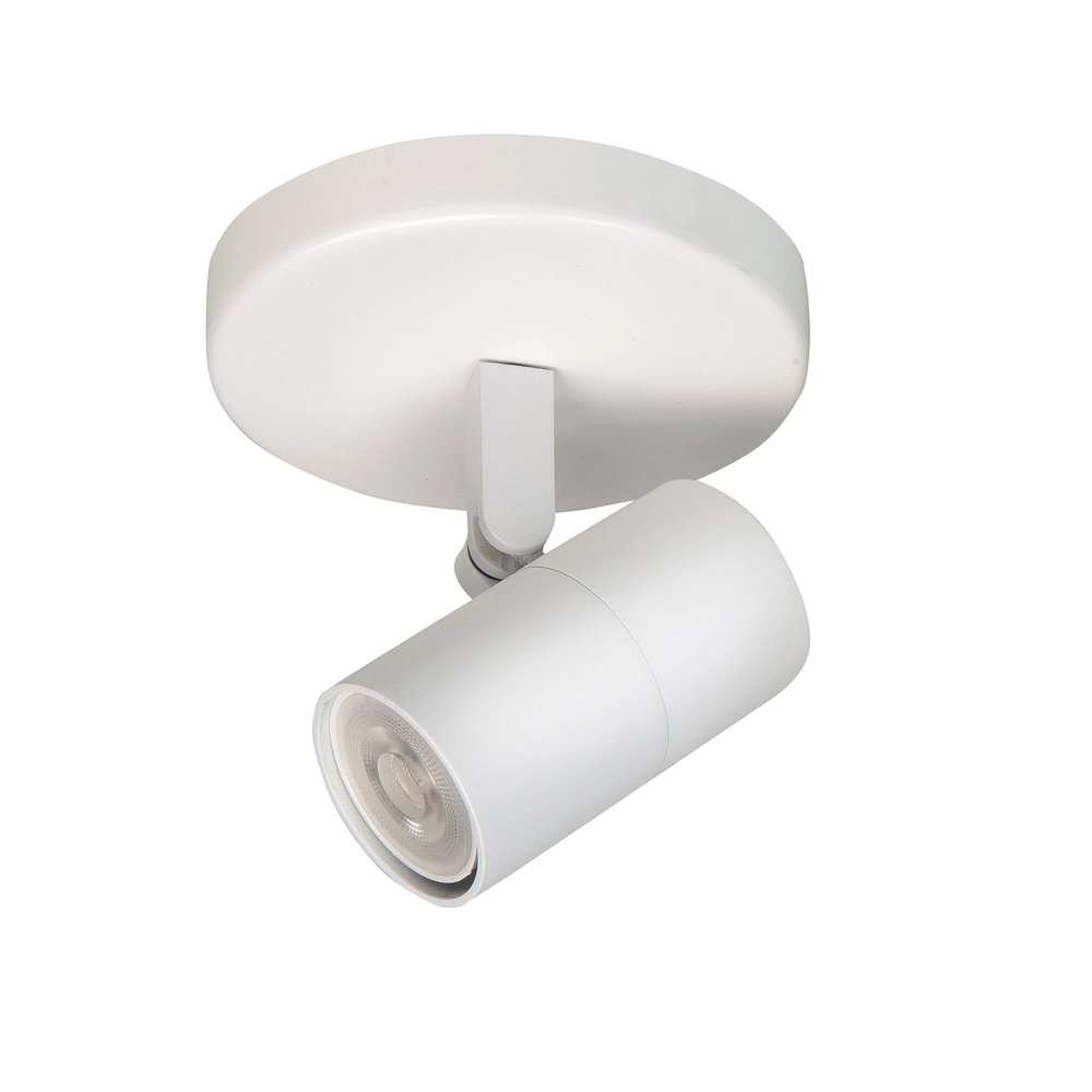 Spot apparent blanc Piccolo cheville