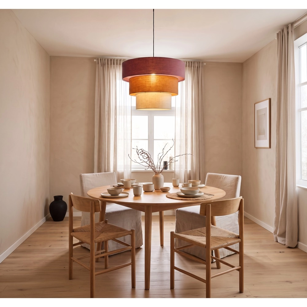 Lampe pendante colorée Parogno Ø 50cm Eglo 9008606391745