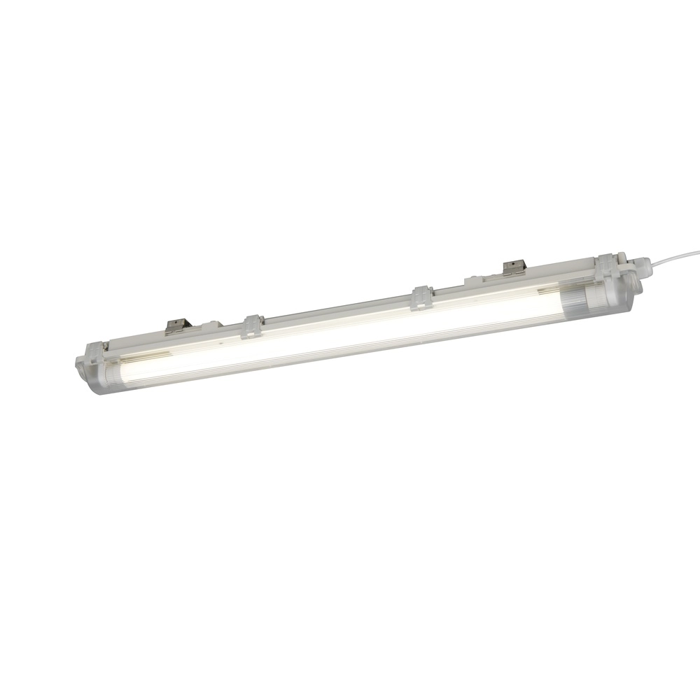 Luminaire fluorescent Tres gris 66,5cm - IP65