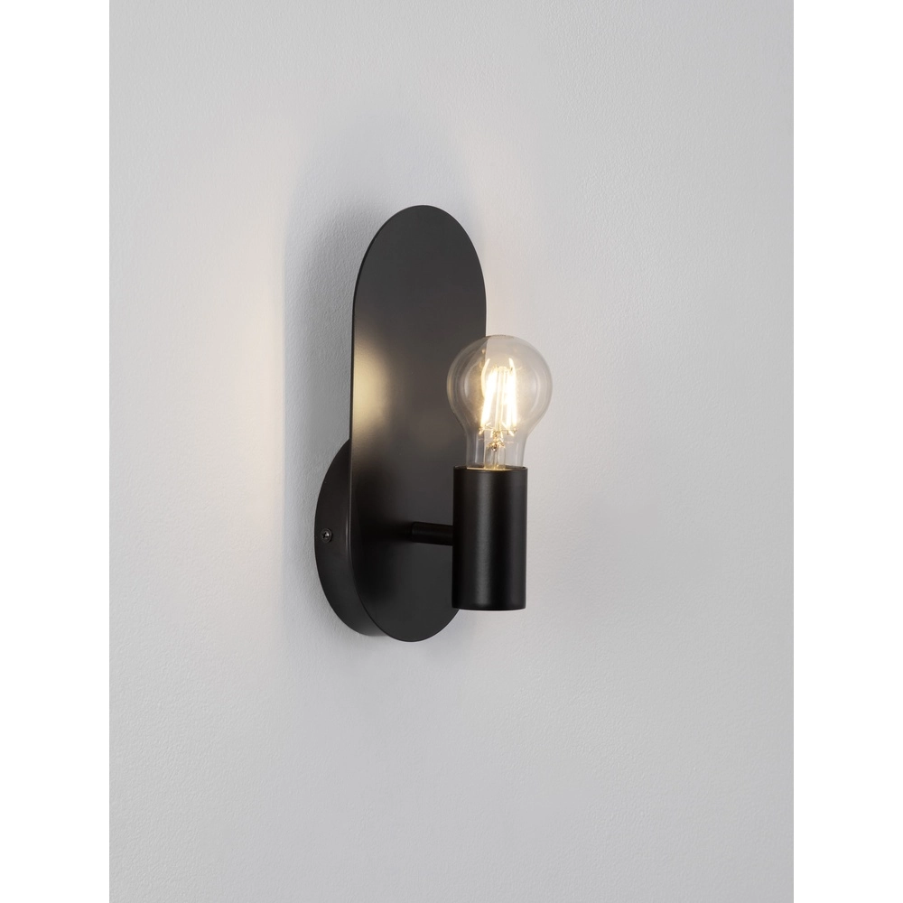 Applique murale Royal Ovale Noir Lyora 5212017436146