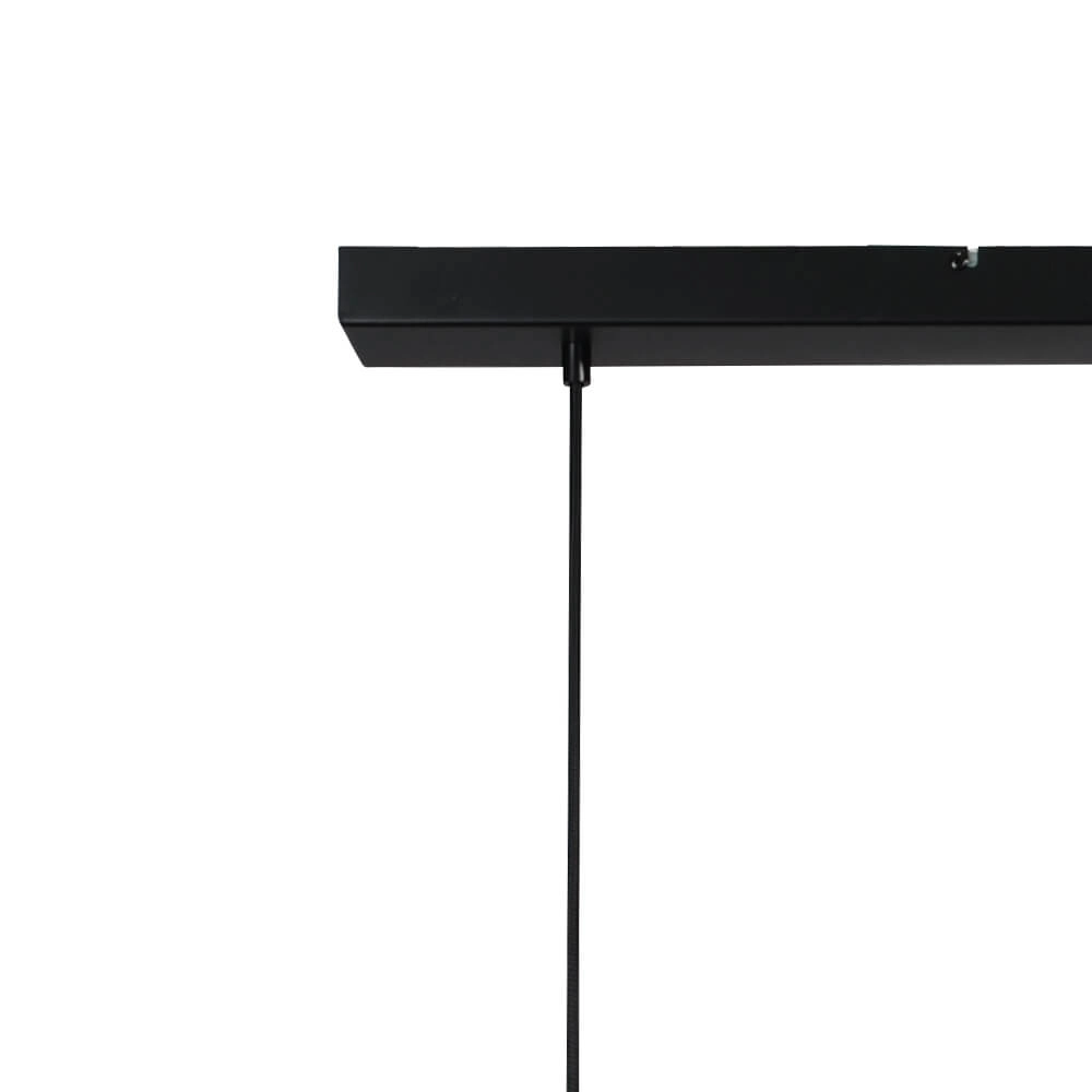 Lampe suspendue Lazise 3x Ø 25cm noir Masterlight 8718121303451