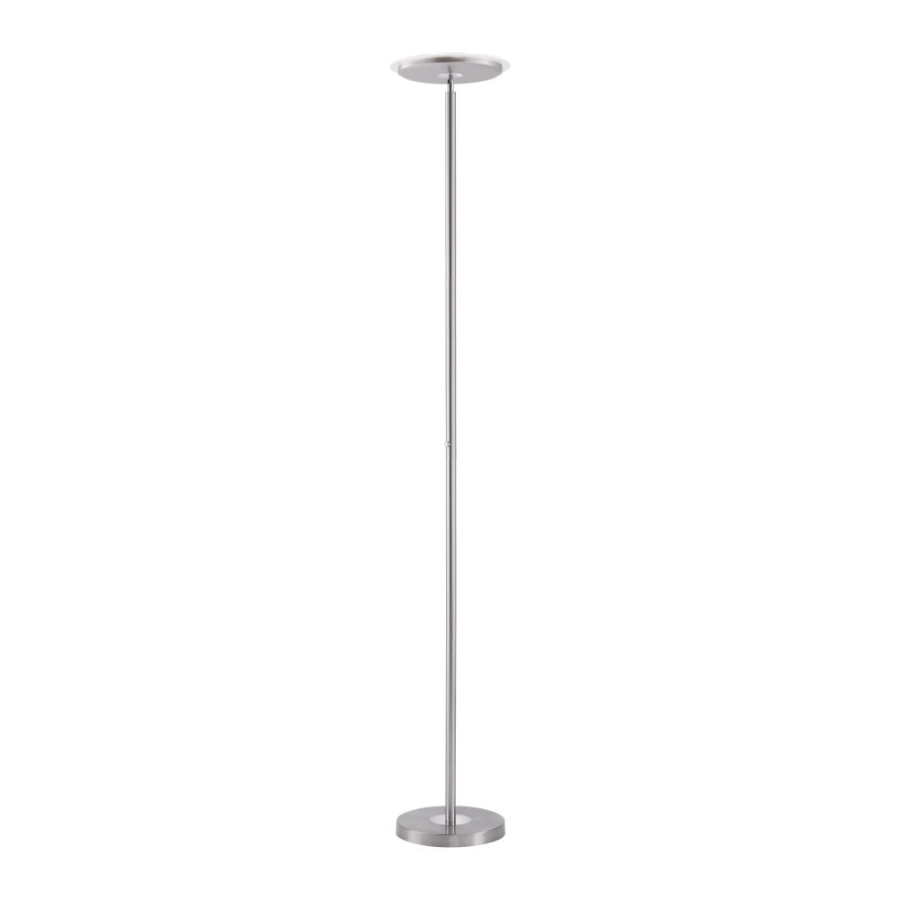 Lampe de lecture design Hans Round Acier inoxydable avec chrome Lampe de lecture design Hans Round Acier inoxydable avec chrome