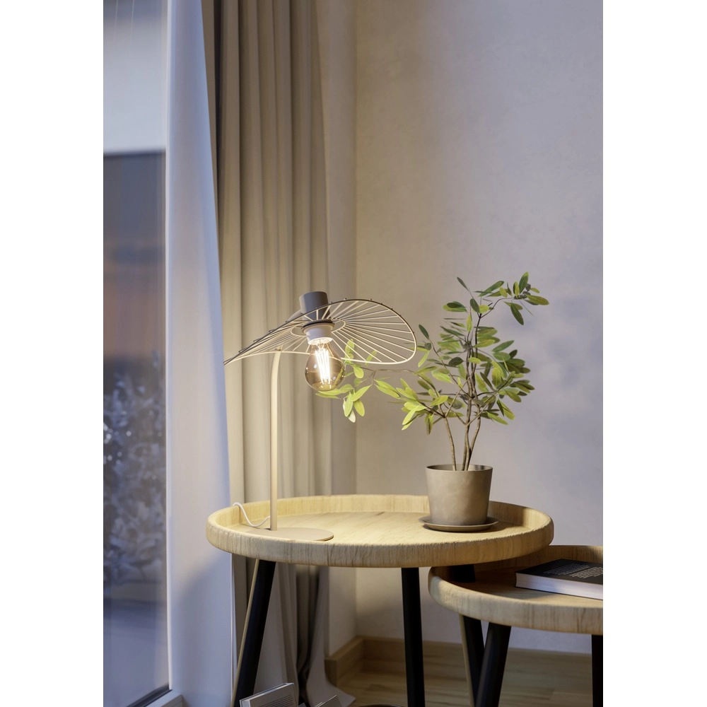 Lampe de table de conception Arroturas brun sable Eglo 9008606406159