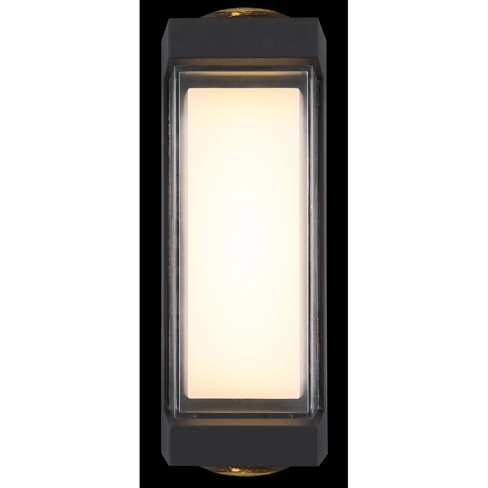 Applique murale design Plixon rectangle anthracite Globo 9007371455430