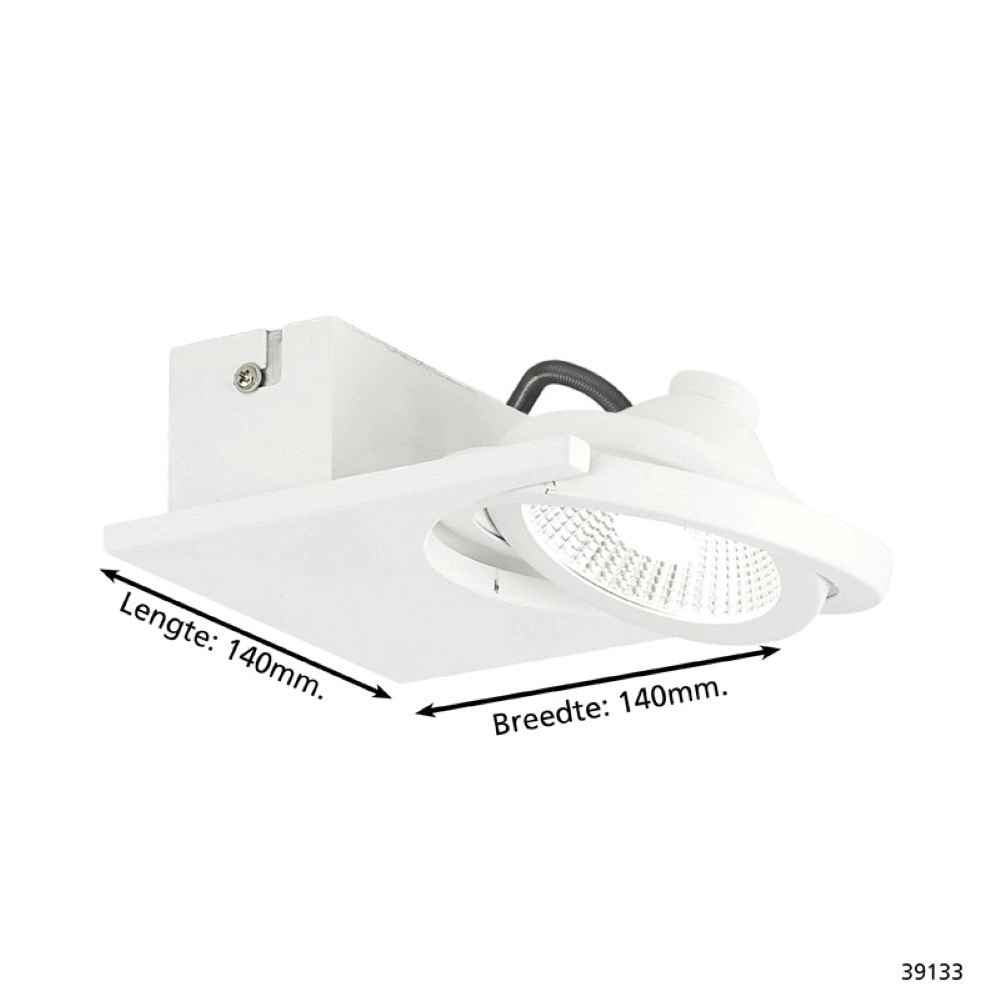 spotlight Brea 1-light white Stars of Light 9002759391331