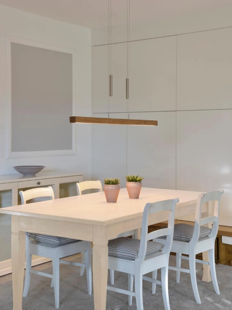 Lampe suspendue Leonora 121 cm - chêne huilé HerzBlut 4021273026173