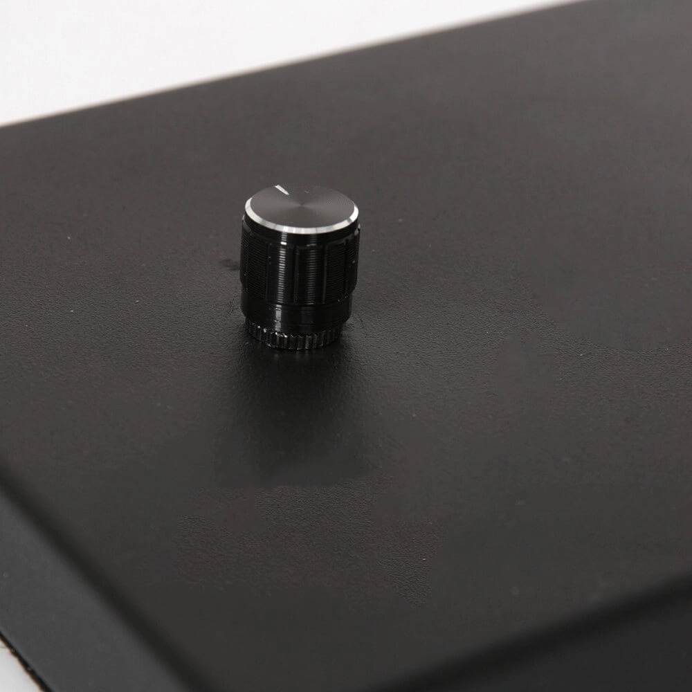 Lampe de table noire Lotus avec verre fumé Steinhauer 8712746167702